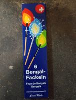 6 Bengal-Fackeln assortiert Swiss Made neu, 1. August 