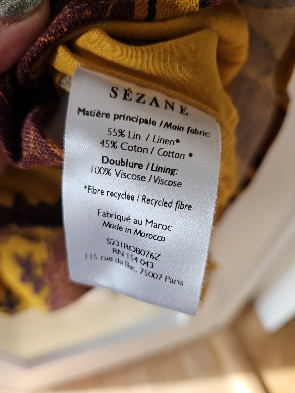 Sezane Vestiti: Carola dress Sezane – Nuovo (secondo la descrizione) da Genève venduto da ele_b7wq 4