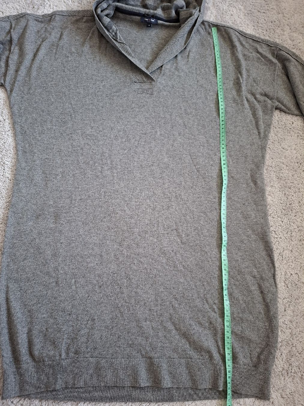Pulls & Sweat-shirts: Pull à capuche Eden Park gris taille 4 coton cachemire – D'occasion à Renens VD par ser_j2fn 9