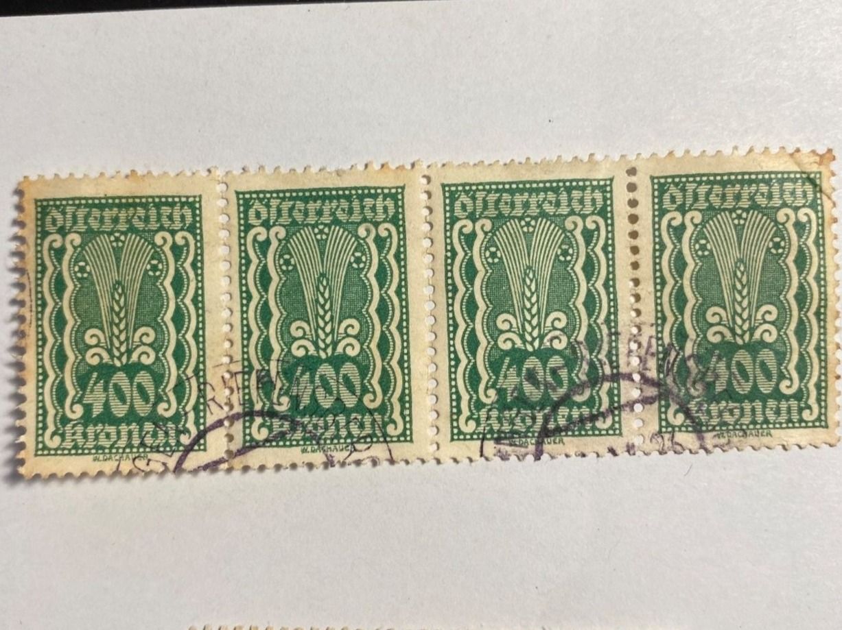 Tutti i francobolli: Briefmarken Oesterreich Kronen – Usato da Oberägeri venduto da Nussbi6 5