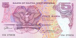 Papua Neu Guinea 5 Kina 1993 P-14a UNC