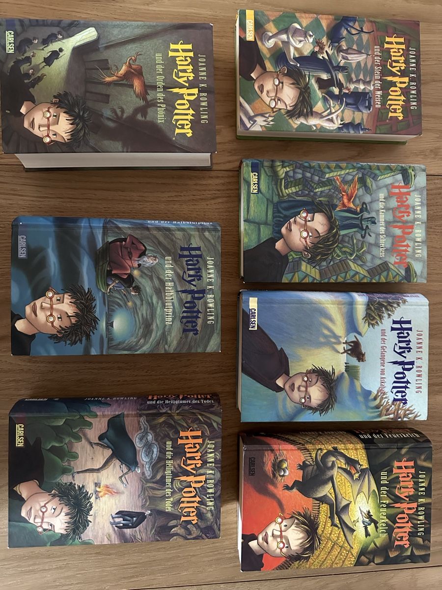 Livres: Harry Potter Bücher 1-7 – D'occasion à Rifferswil par n.megert