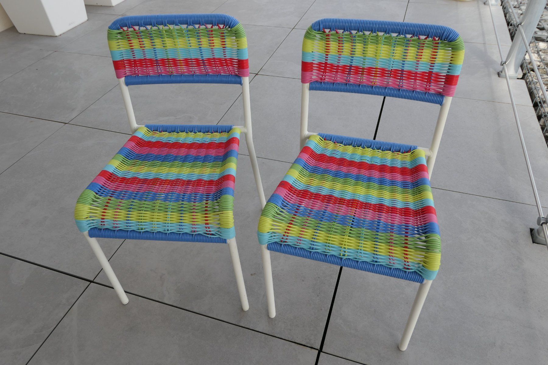 Ikea Sedie: 2 chaises scoubidou enfants – Usato da Chavannes-de-Bogis venduto da con_x8wy