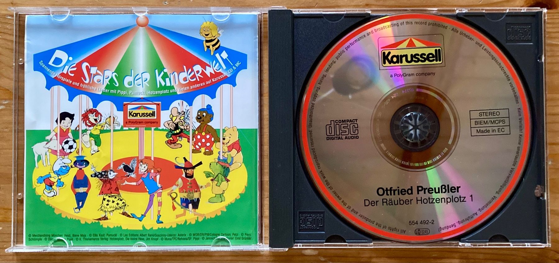 CD: Räuber Hotzenplotz Folge 1 (Karussell, 1984) – Usato da Zürich venduto da Djmotionch 1