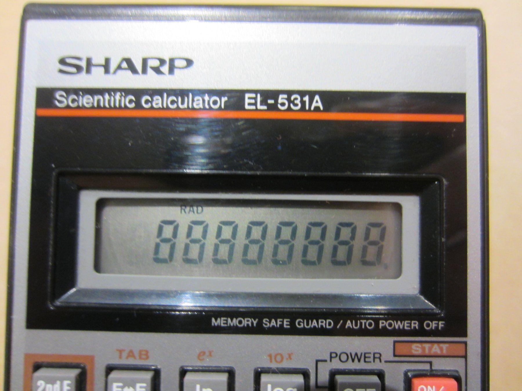 Sharp Calcolatrici tascabili: SHARP EL-531A Scientific Calculator Taschenrechner – Usato da Sursee venduto da Tschiger 1