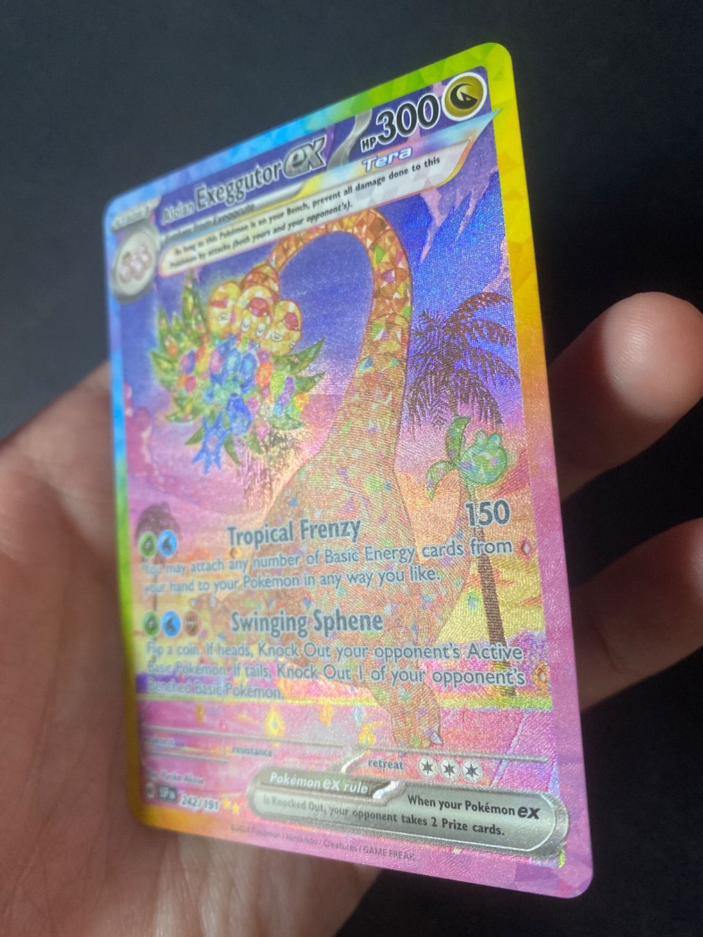 Pokémon Cartes à collectionner: Alolan Exeggutor ex 242 - Kokowei ex - Surging Sparks - EN – Neuf (Voir description) à Hausen AG par Shrade 2