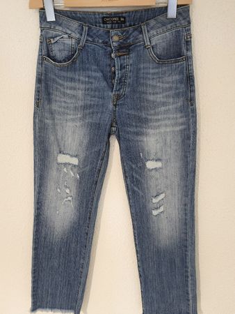 Chicoree Jeans Gr.36 Zerrissener Saum Frühling/Sommer Look