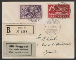 1926 : Brief mit Rundflug (RF 25.6.b) : KP 395.--