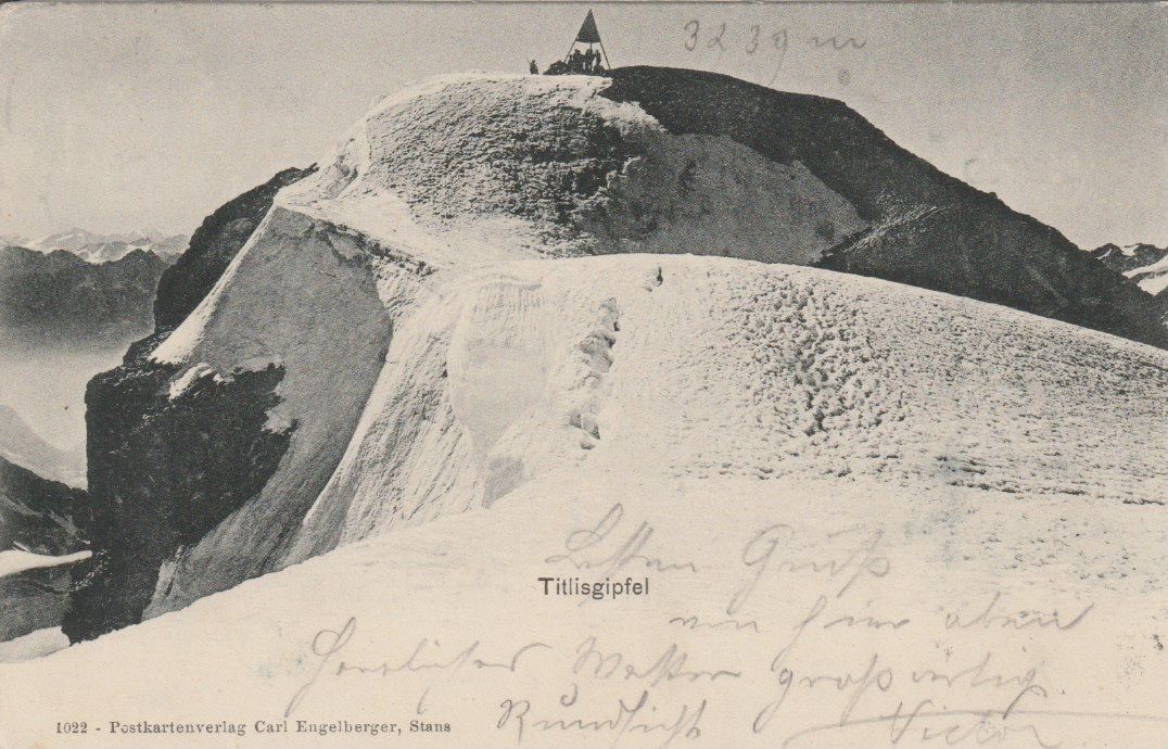 Cartoline postali: AB 145 Titlisgipfel,,1902 – Usato da Freienbach venduto da Bhaltis