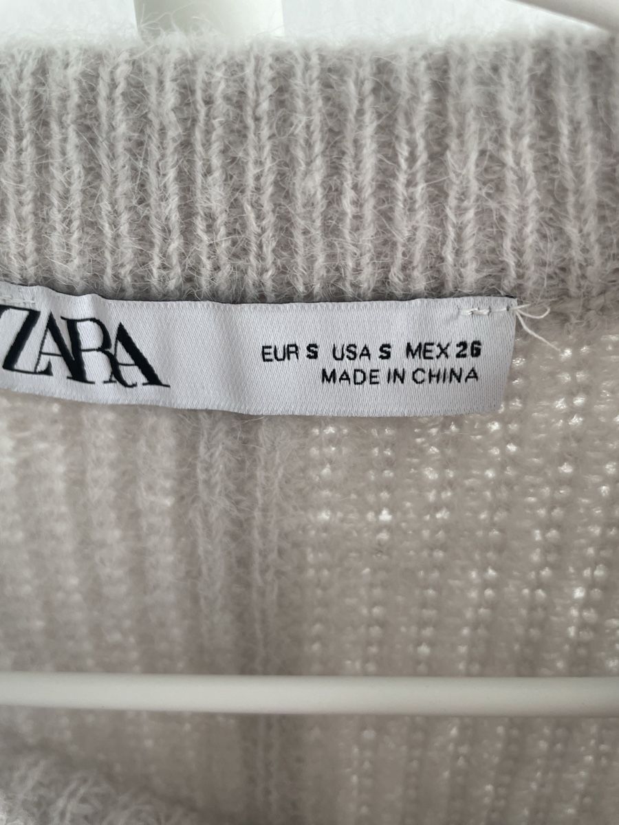 Zara Pullover & Sweatshirts: 2 ZARA Pullover Damen Gr. S & M gerippt beige blau – Neu (gemäss Beschreibung) aus Rorschach von zlatokosa85 5