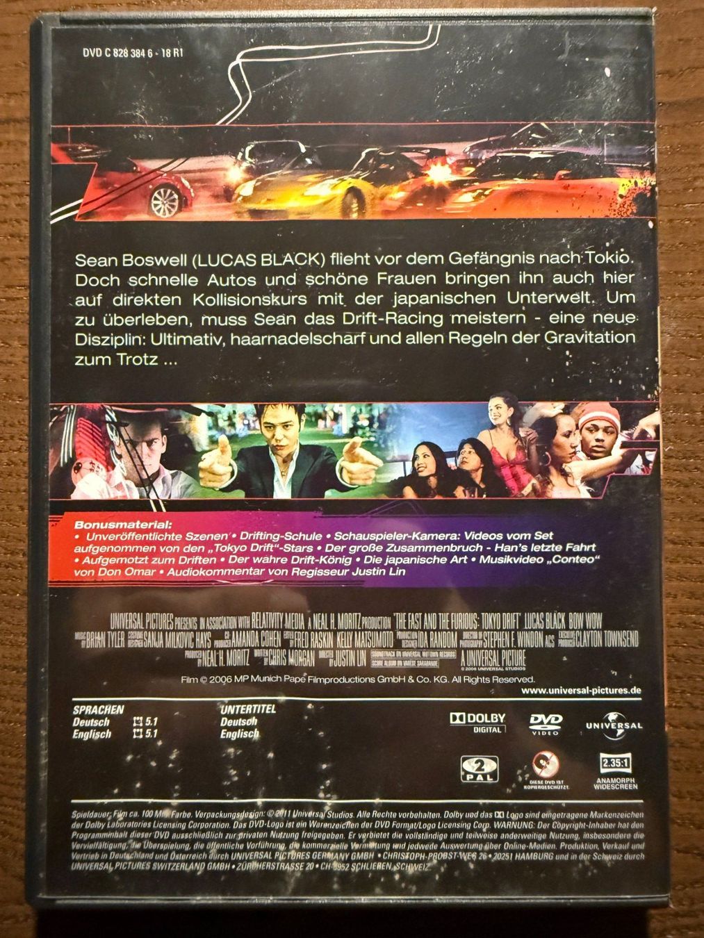 Tutti i DVDs: The Fast and the Furious Tokyo Drift – Usato da Zürich venduto da FilmFreunde 1
