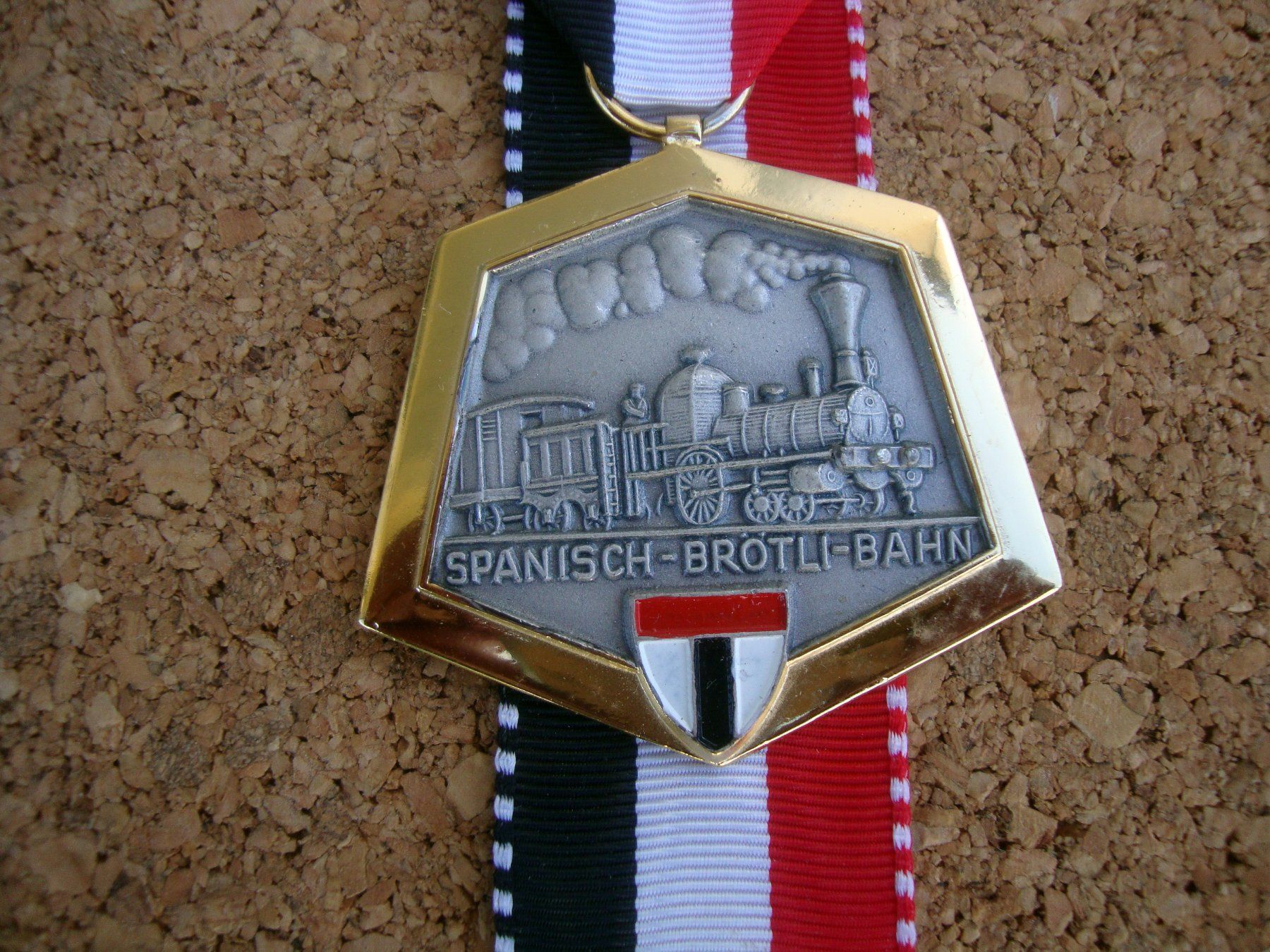 Medaillen: Spanisch-Brötli-Bahn Medaille Abzeichen – Neu (gemäss Beschreibung) aus Döttingen von Kubuli1