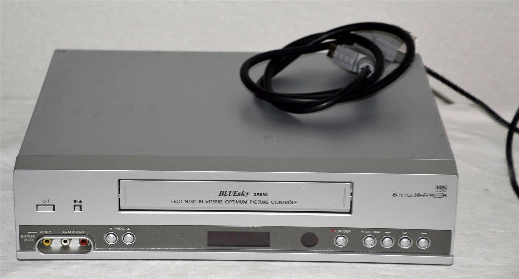 Aufnahmegeräte: Videorecorder VHS  BlueSky XR630 magnétoscope – Gebraucht aus Collonges von arashee