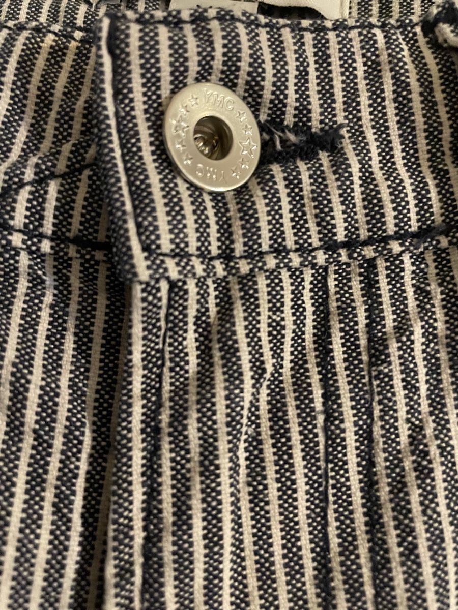Jeans: YMC Jeans XS grau/weiss gestreift – Usato da Bertschikon Gossau venduto da kel_wf2y 3
