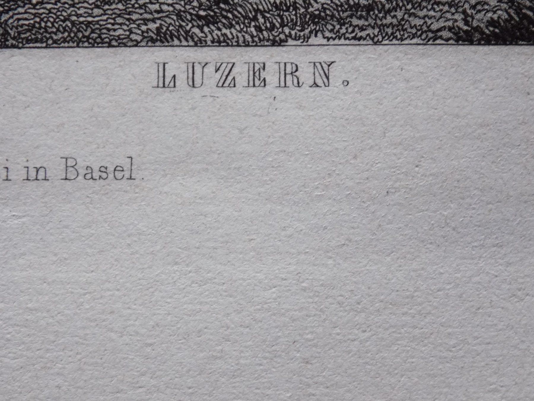 Gravures: Luzern – D'occasion à Risch par Rischli15 2