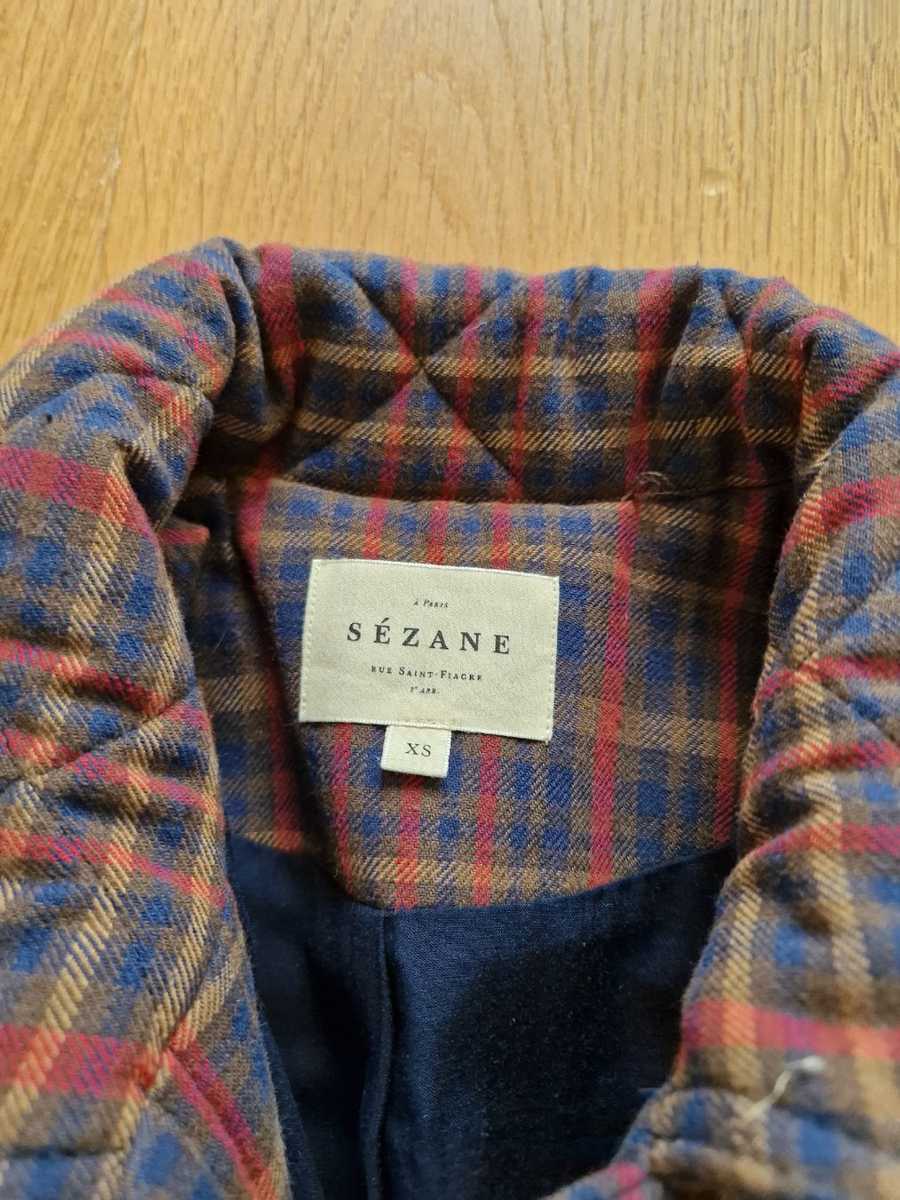 Sezane Giacche: Sézane Will Jacke kariert – Nuovo (secondo la descrizione) da Eschenbach SG venduto da SanFranciscoCalifornia 3