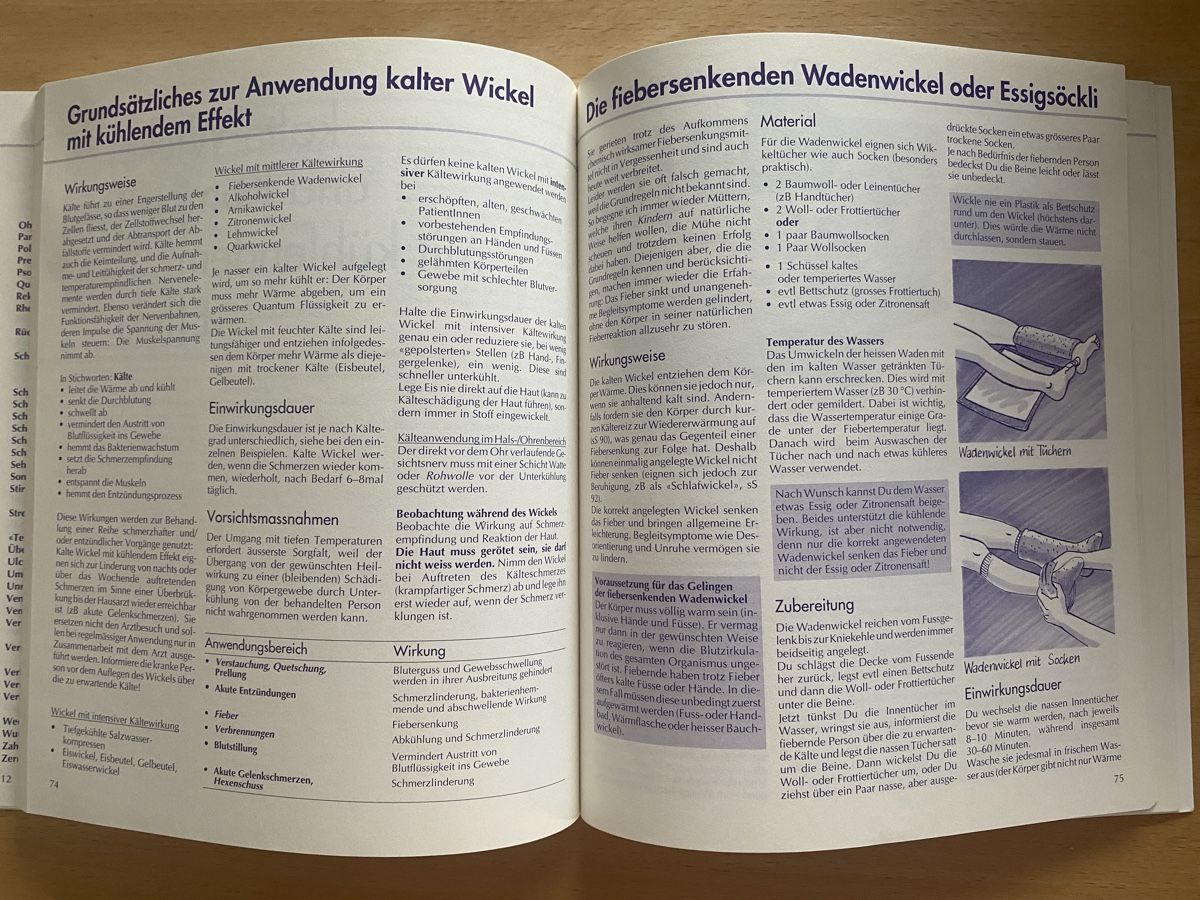 Libri: Wohltuende Wickel - Maya Thüler – Usato da Schwarzenburg venduto da Michellu 7