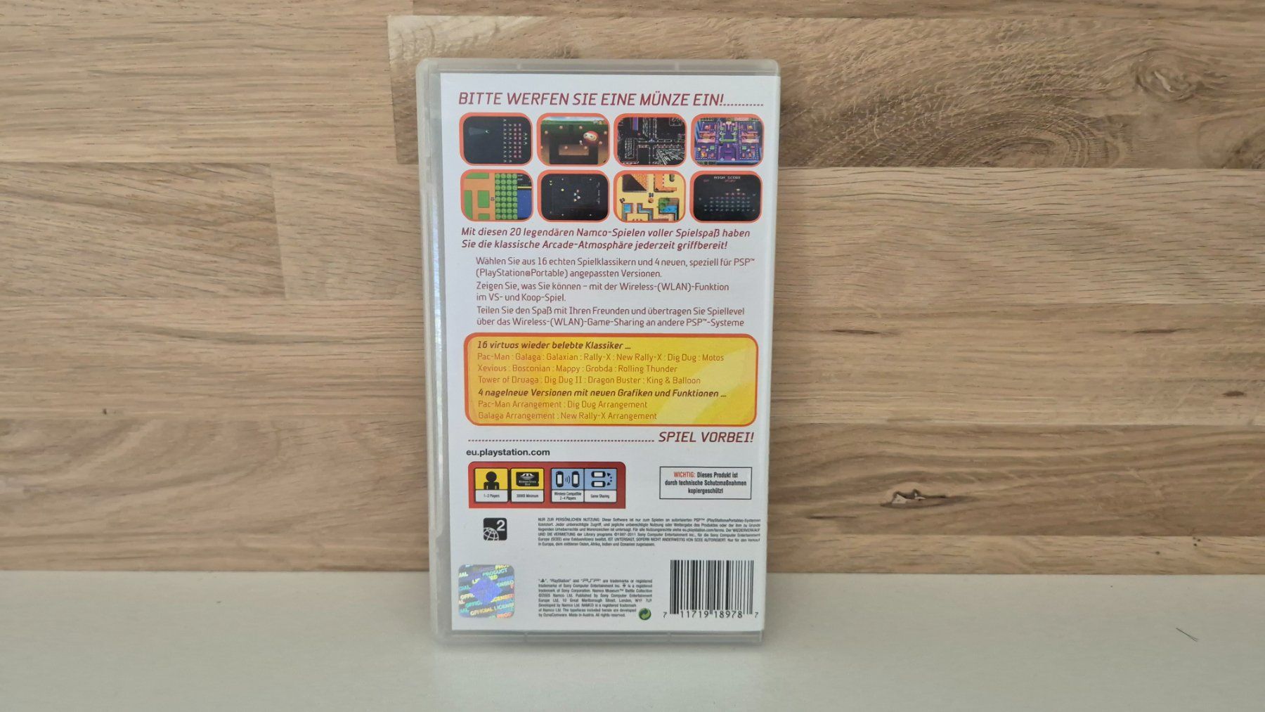 Giochi: PSP Namco Museum Battle Collection – Usato da Bassersdorf venduto da retrolab 2