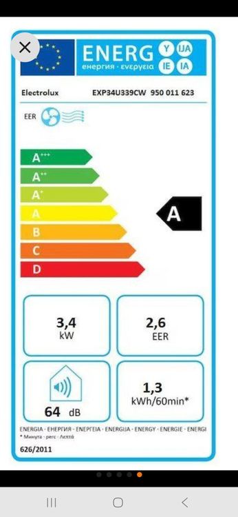 Elektrolux mobile Klimaanlage 4