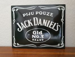 Emailschild Jack Daniels Whisky Emaille Schild Reklame Retro