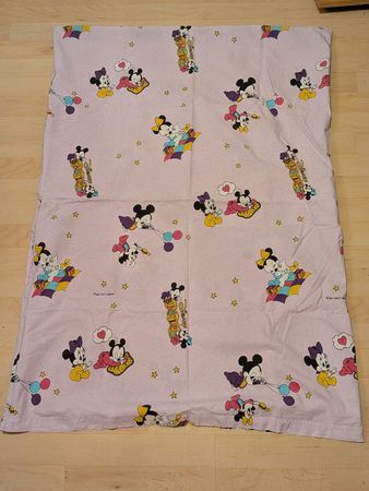 BabyDecke Anzug Mickey, Minnie, beidseitig bedurckt.