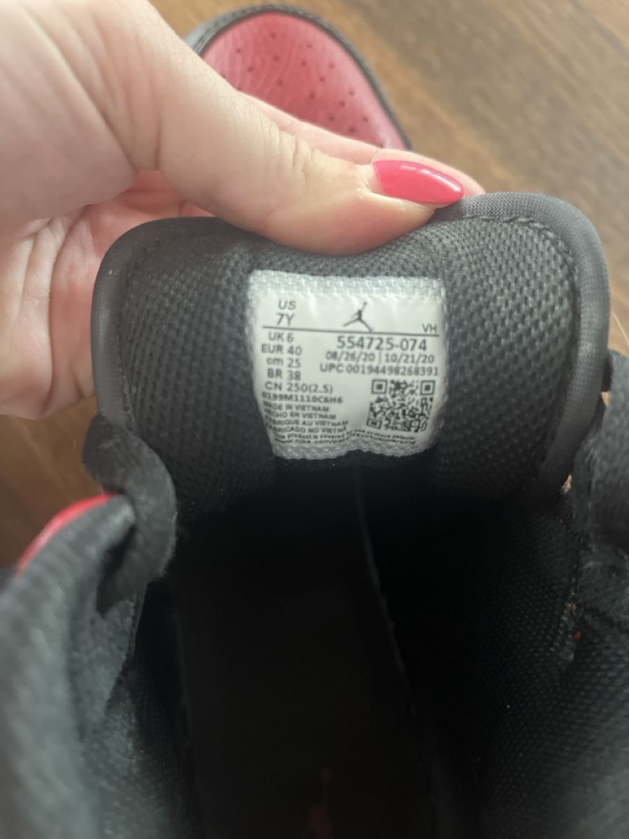 Jordan Scarpe da uomo: Jordan Turnschuhe rot/schwarz Grösse 40 – Usato da Wald ZH venduto da vivian__ 2