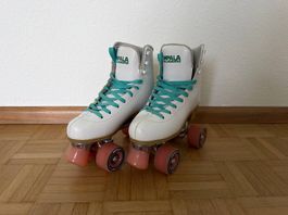 Impala Rollerskates, Grösse 37, Weiss/Rosa 