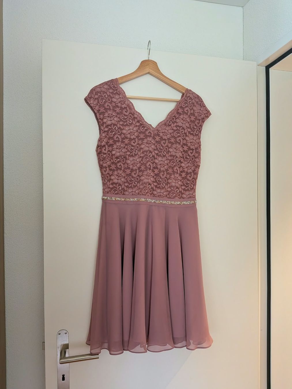 Kleider: SWING Cocktailkleid Grösse 38/M Rosé (Altrosa) – Neu (gemäss Beschreibung) aus Netstal von Leistkamm95