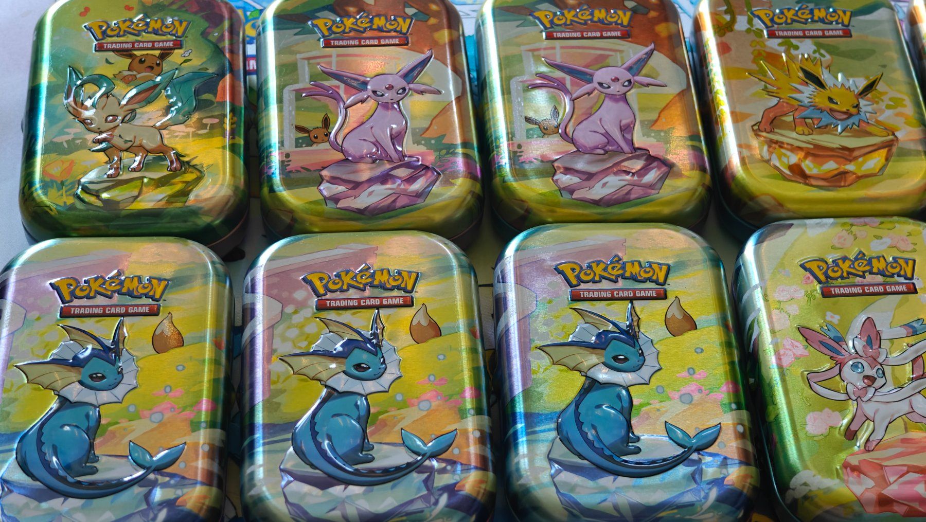 Pokémon Cartes à collectionner: 14 Prismatic Evolutions Mini Tins - Leer/Empty – Neuf (Voir description) à Zürich par cherizet 2