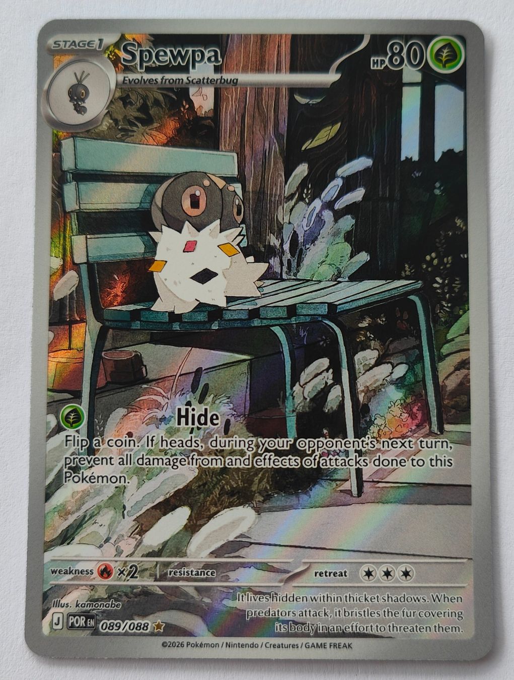 Pokémon Carte collezionabili: Spewpa - Pokemon - 089/088 - POR – Usato da Suhr venduto da kingj01