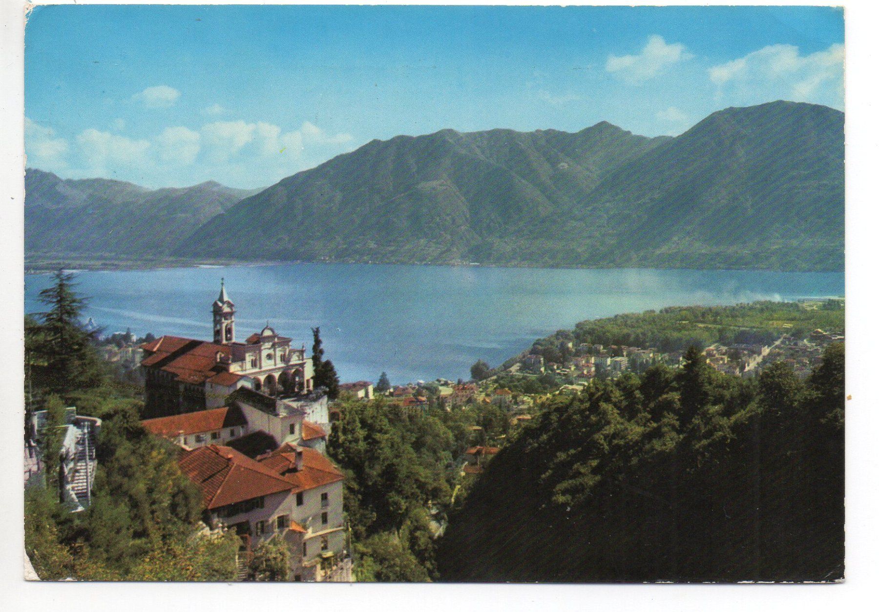 Cartoline postali: LOCARNO ORSELINA Madonna del Sasso – Usato da Jona venduto da philajona