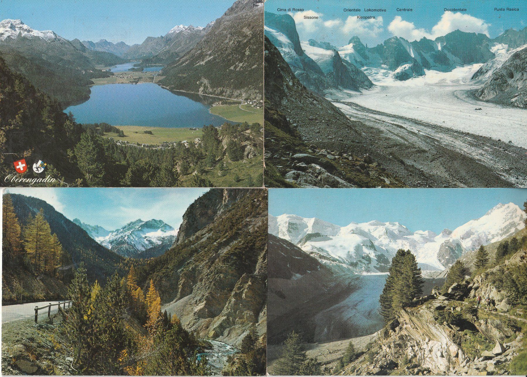 Cartoline postali: 20 AK Landschaften Engadin – Usato da Lumbrein venduto da made02 6