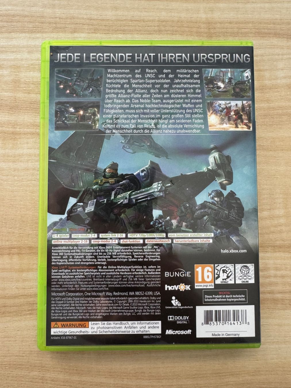 Microsoft Giochi: Halo Reach – Usato da Ostermundigen venduto da SecondHandster 1