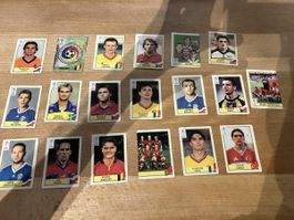 19 Euro 2000 Panini Fussball Sticker - gebraucht