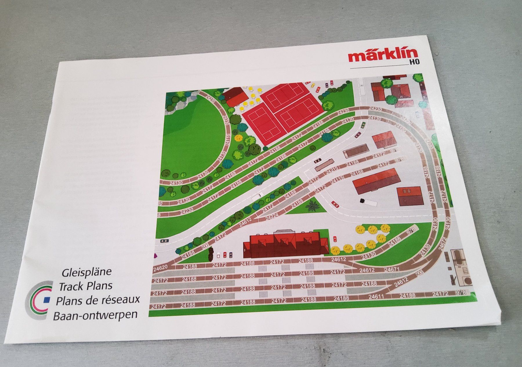 Märklin Modellini di ferrovie: Märklin Broschüre C-Gleispläne H0 – Usato da Grüningen venduto da VENOM59