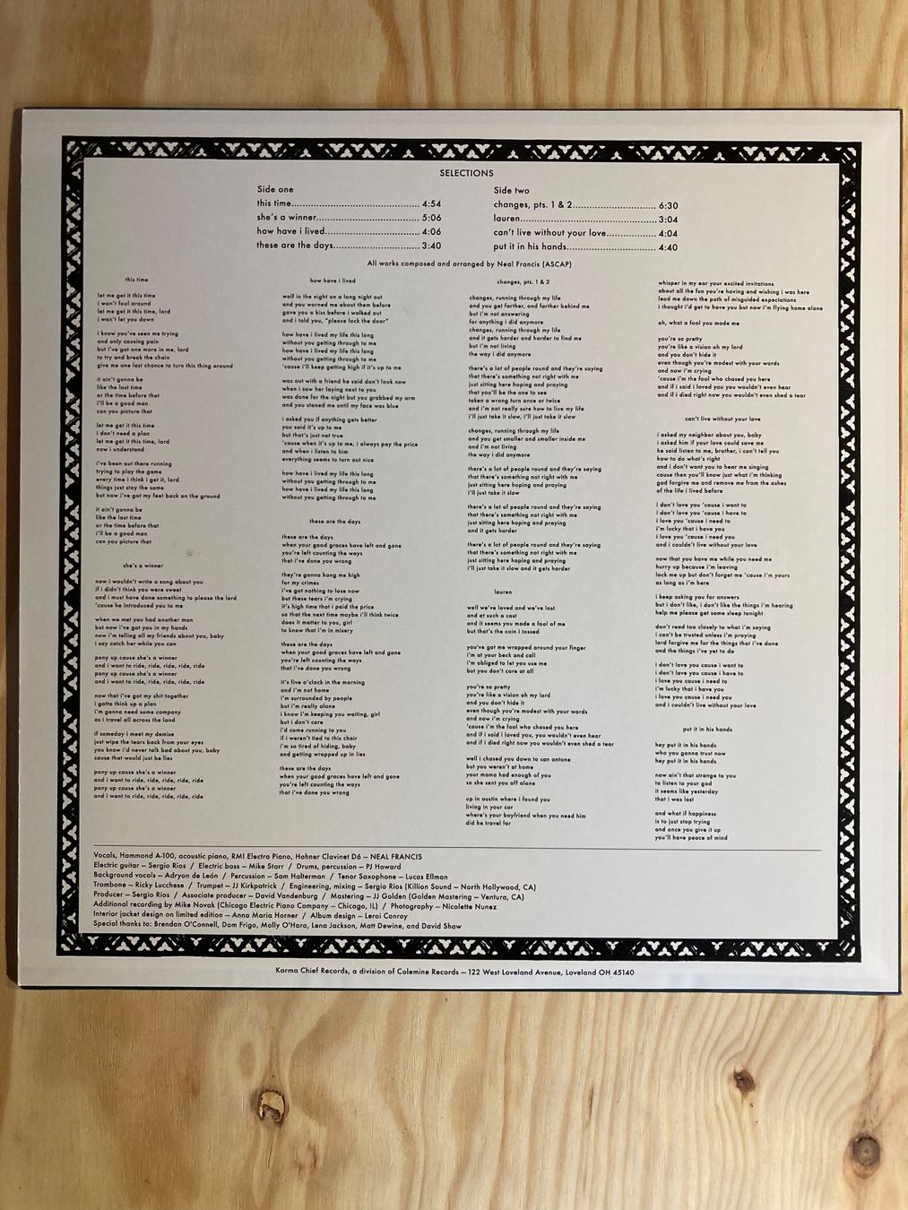 Neil Francis (Soul, Funk, Pop, Rock, Folk-Rock) (Gebraucht) in Dotzigen ...