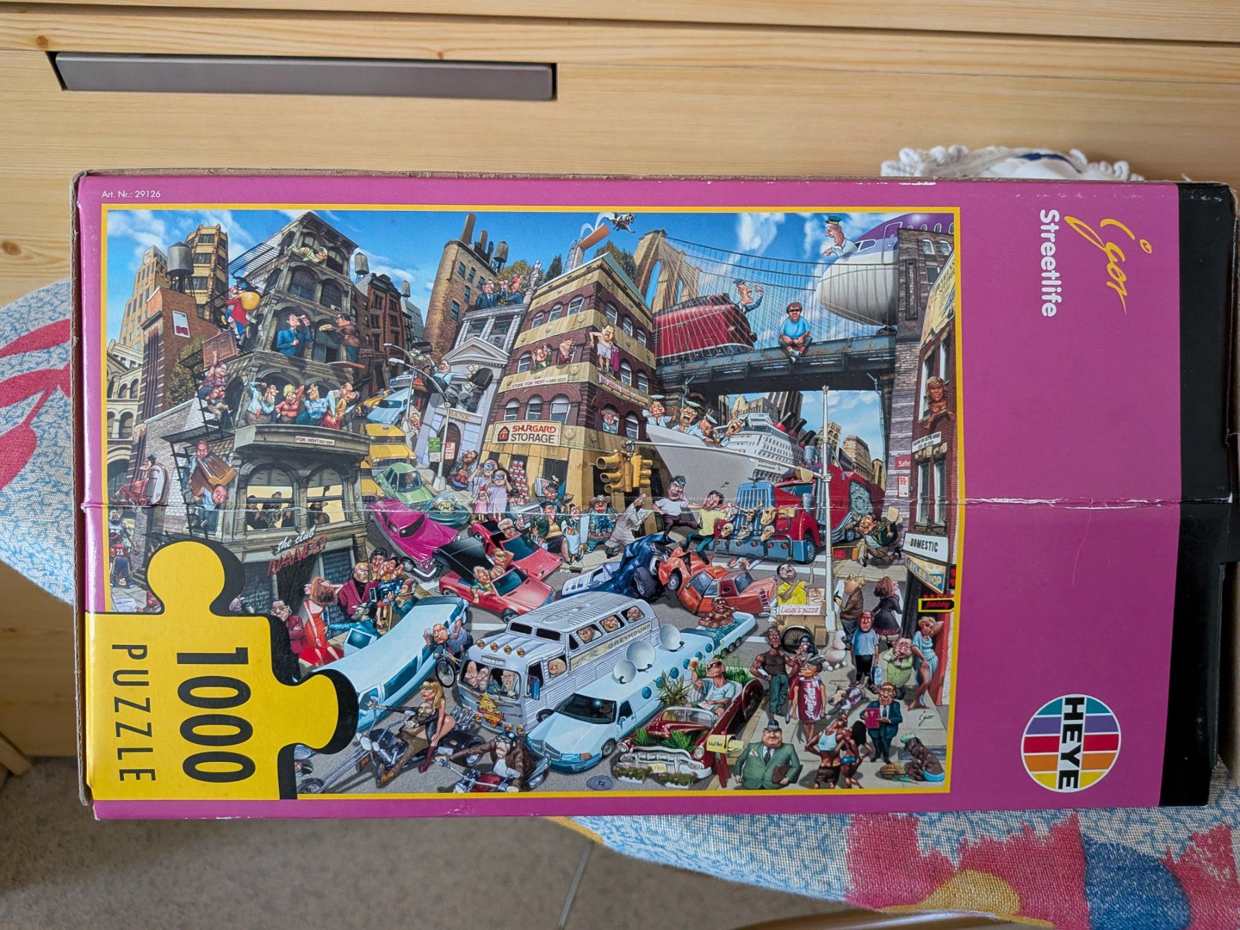 Heye Puzzle: Heye Puzzle 1000 Teile – Usato da Pratteln venduto da anj_7dmp 1