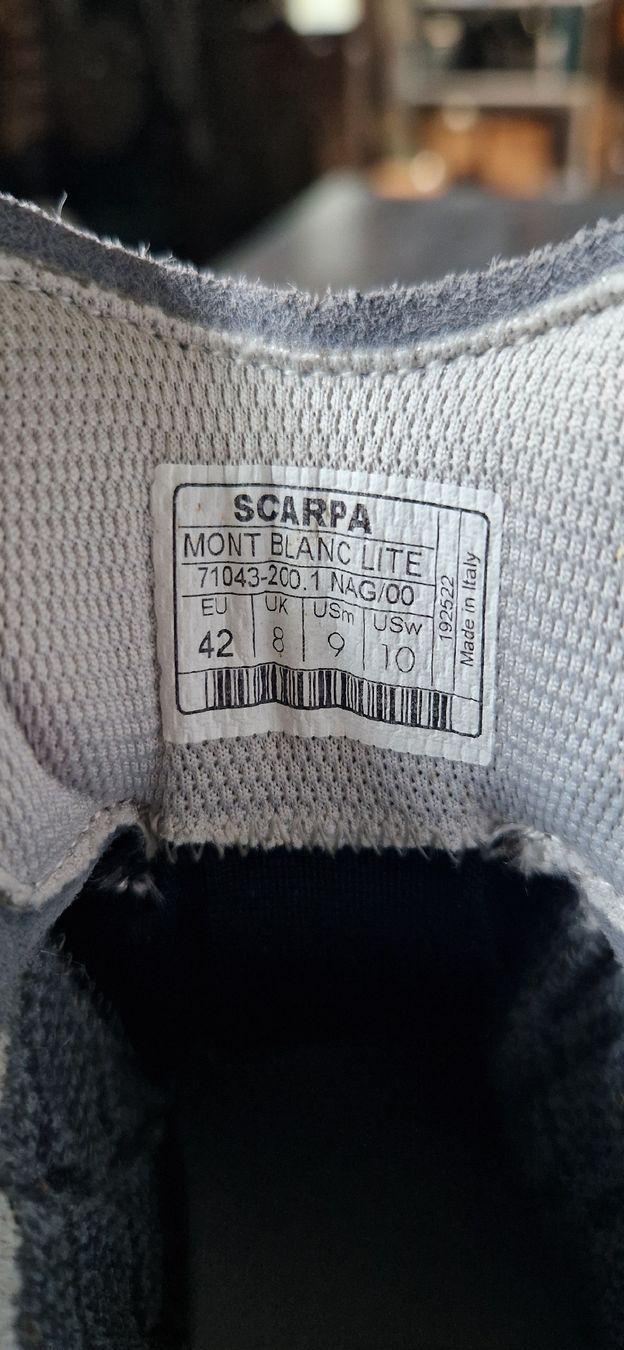 Scarpa Scarpe da uomo: Scarpa Mont Blanc Lite Gr. 42 – Nuovo (secondo la descrizione) da Niedergösgen venduto da Licht-Design 5