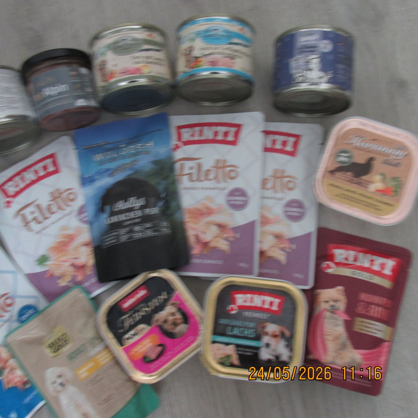 Mangimi: Hundefutter-Sortiment: Rinti, Wildish, Animonda...16Stk neu – Nuovo e nell'imballaggio originale da Galgenen venduto da Forflowers 2