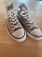 Trendige, olivgrüne High-Top Sneaker, Grösse 41
