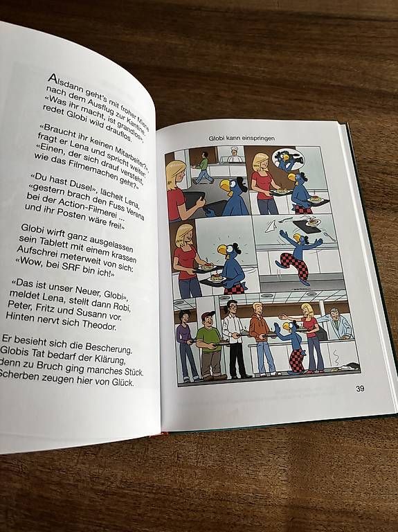Fumetti: Globi beim Fernsehen – Usato da huttwil venduto da Chira2015 3