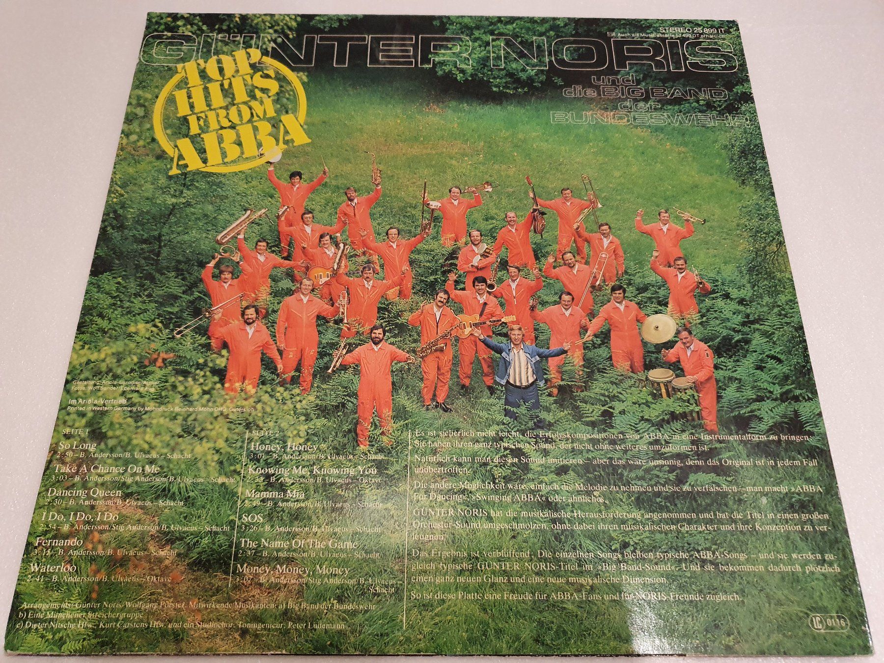 Vinyles: Günter Noris – Top Hits From ABBA – D'occasion à Uster par Vinyl-Leidenschaft 1