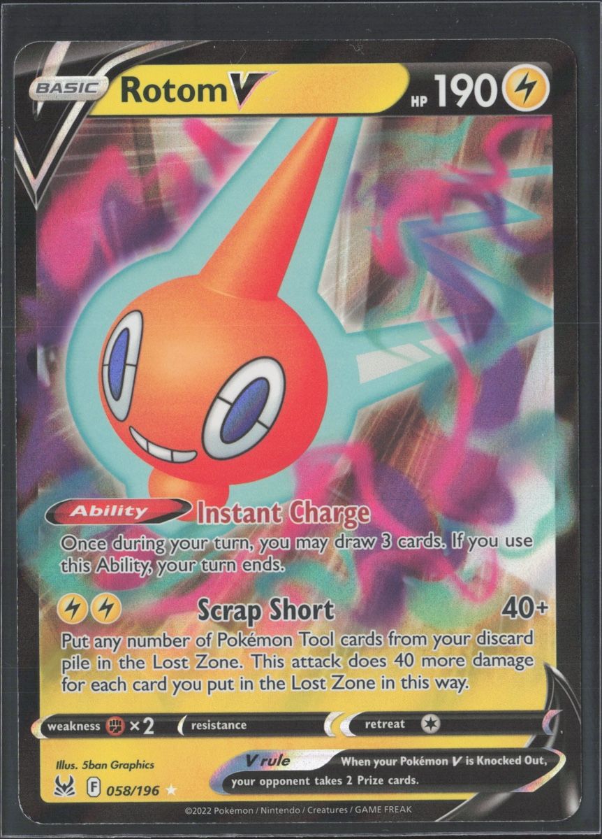 Pokémon Sammelbilder & Trading cards: POKÉMON / Rotom V / Lost Origin 🇺🇸 – Gebraucht aus Herzogenbuchsee von TCG-HQ