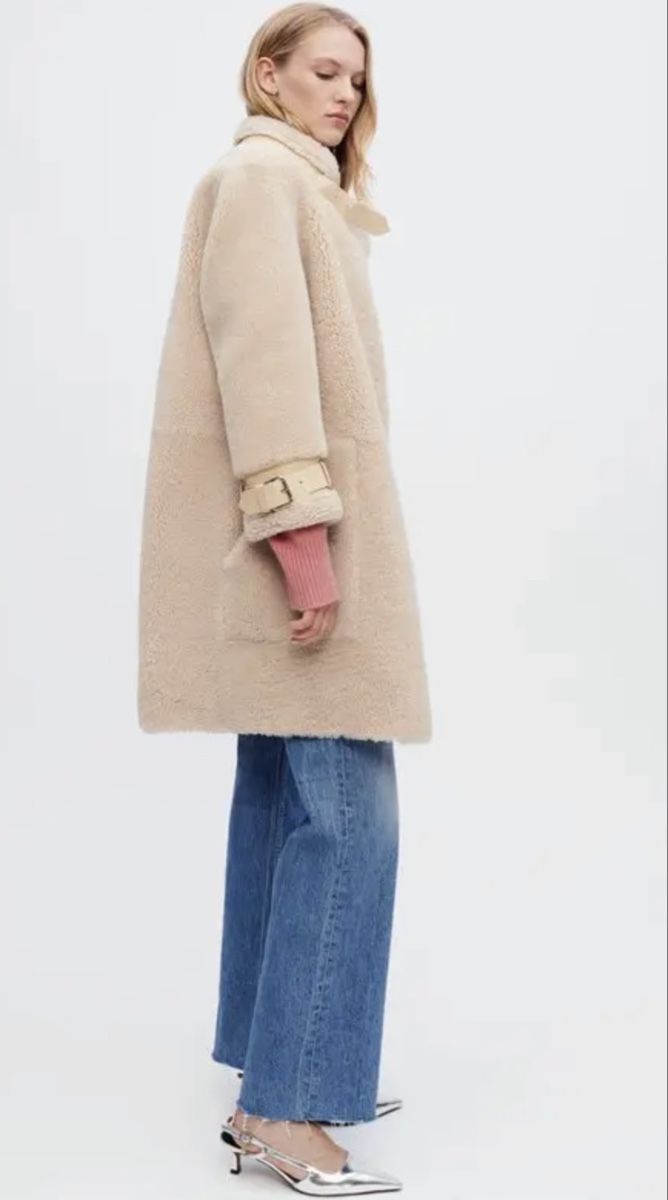 Maje Mäntel: MAJE lamb shearling coat S – Gebraucht aus Steinhausen von Stylelene14 3