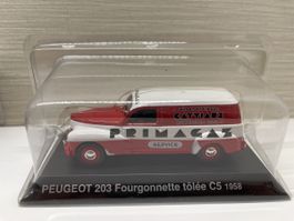 Peugeot 203 Fourgonnette, 1958, PRIMAGAZ, Top Zustand! 1:43