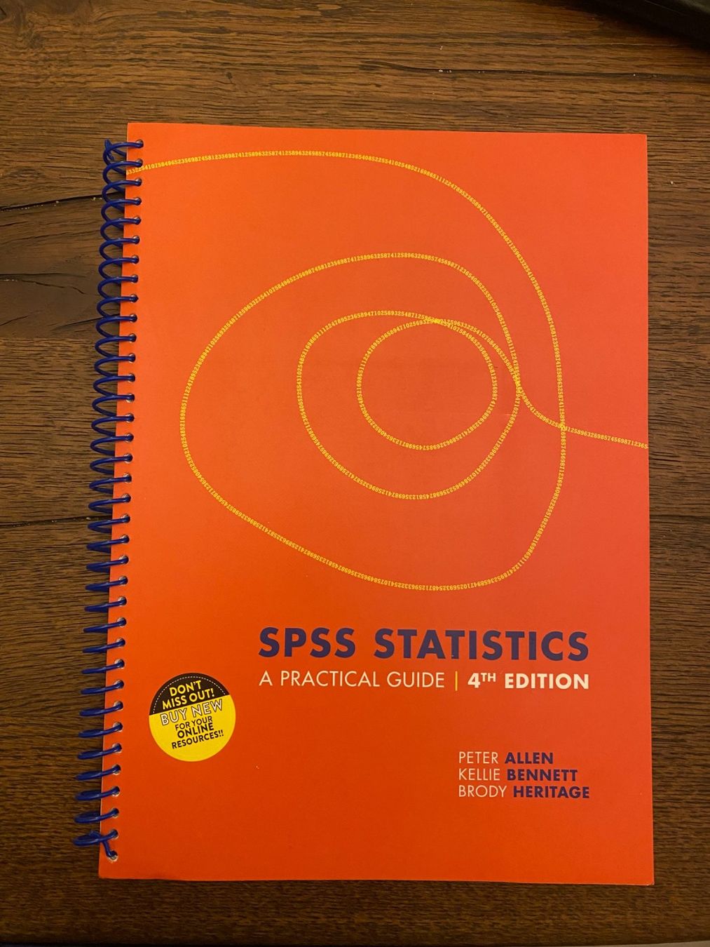 Libri: SPSS Statistics: A Practical Guide 4th edition - Heritage, B – Nuovo (secondo la descrizione) da Embrach venduto da Erdbeerlii22