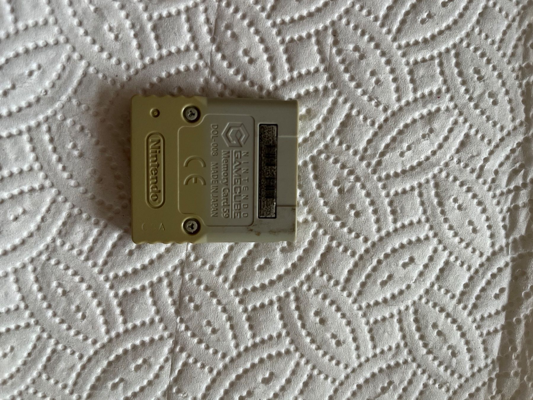 Memory unit & Memory card: GameCube Memory  (59 Blöcke) – Usato da Frenkendorf venduto da gelbeZinnie 1