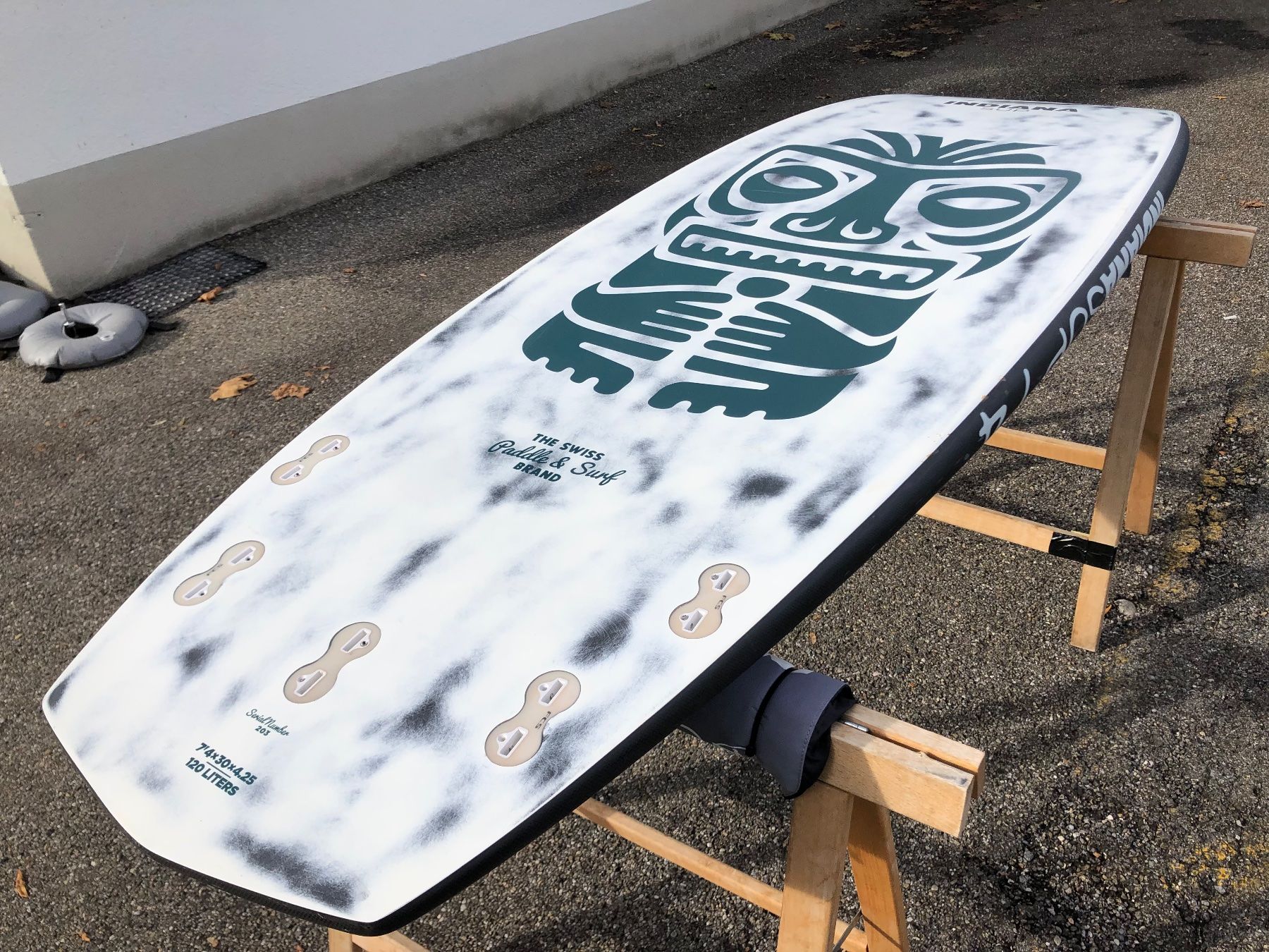 Sonstige Tabakwaren: Indiana 7'4 Stubby Wave Carbon – Gebraucht aus Oberrieden von WhiteWaveAG 5
