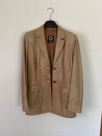Estrella G Lederjacke hellbraun Gr. 42