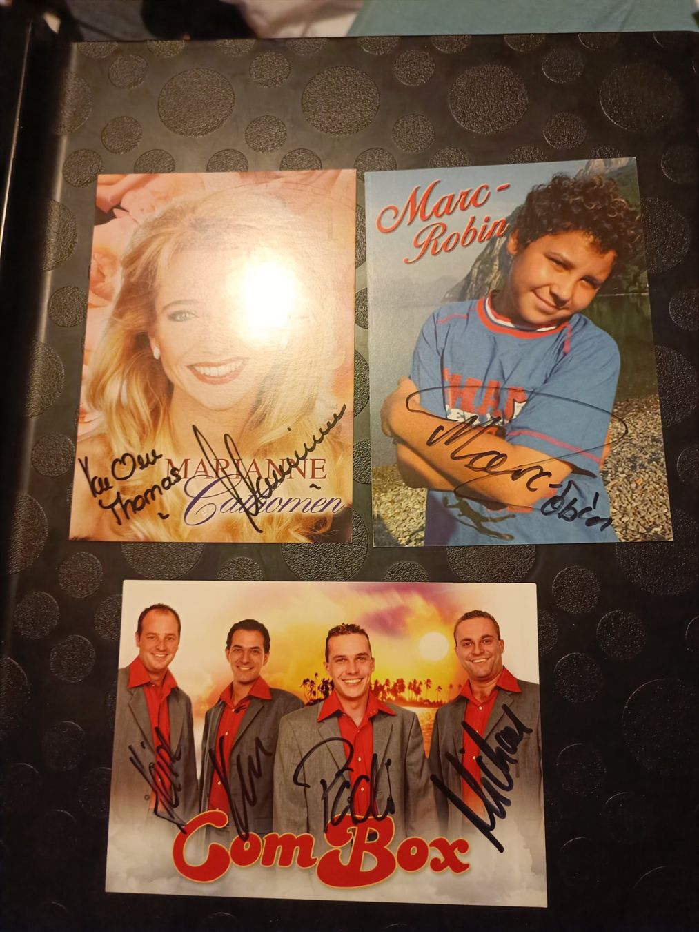 Autografi: Schlager Mix  - 3x handsigniert – Usato da Menziken venduto da Artographs
